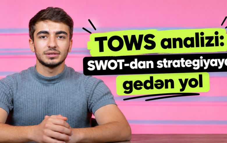 TOWS analizi: SWOT-dan strategiyaya gedən yol